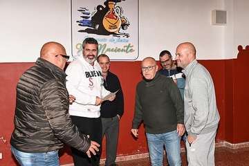 La banda Charcojondo, pregoneros de las fiestas de Lomo Magullo de este año/Antonio Alí.